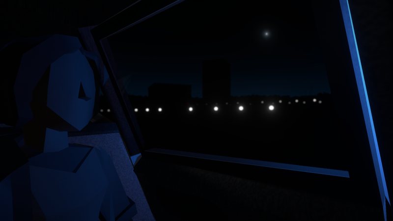 Between Us examines the distance and closeness between two city dwellers