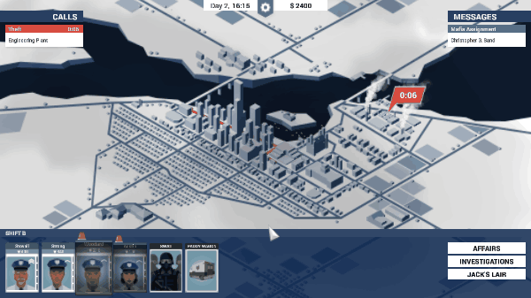 Here are some images of policemen behaving badly (at least it’s only a game?)