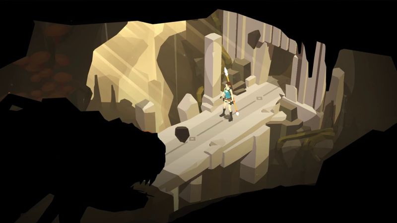 Lara Croft Go reminds us that Lara sometimes raids tombs