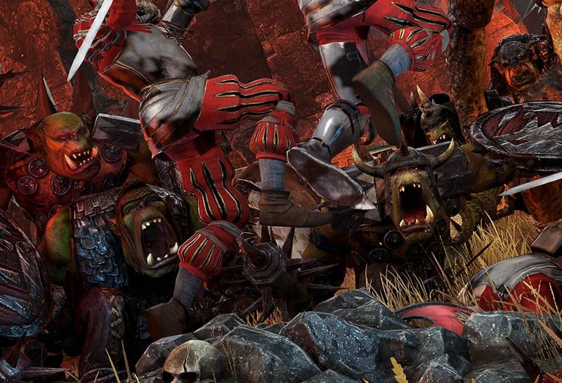 Total War: Warhammer, you pronounce it Waaagh