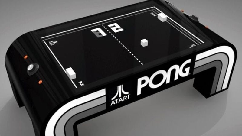 A real-life table version of Atari’s Pong is on the way