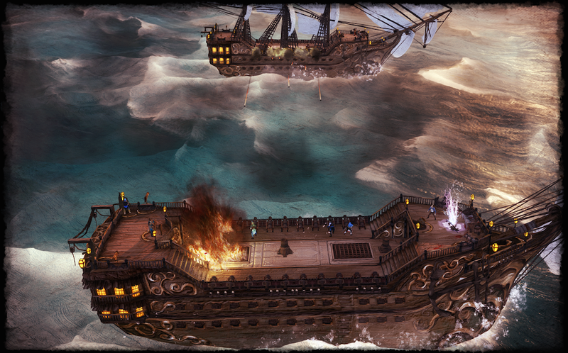 Upcoming game about sea battles is made to resemble oil paintings