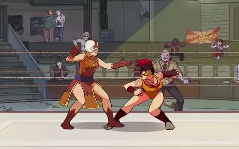 Honey Rose is the most relatable schoolgirl luchador out there