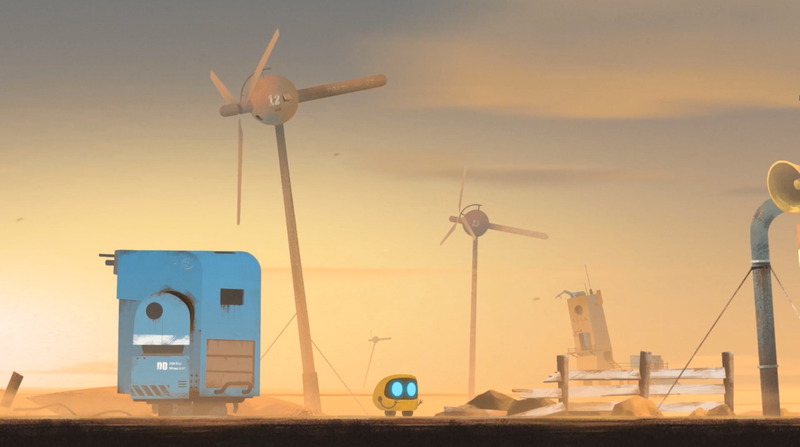 Aww, a game about lonely robots evokes the best children’s animation