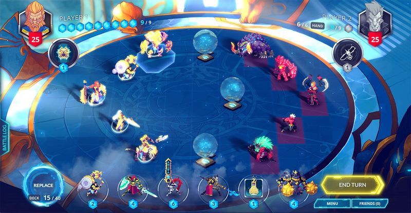 Duelyst brings collectible card games back down to earth