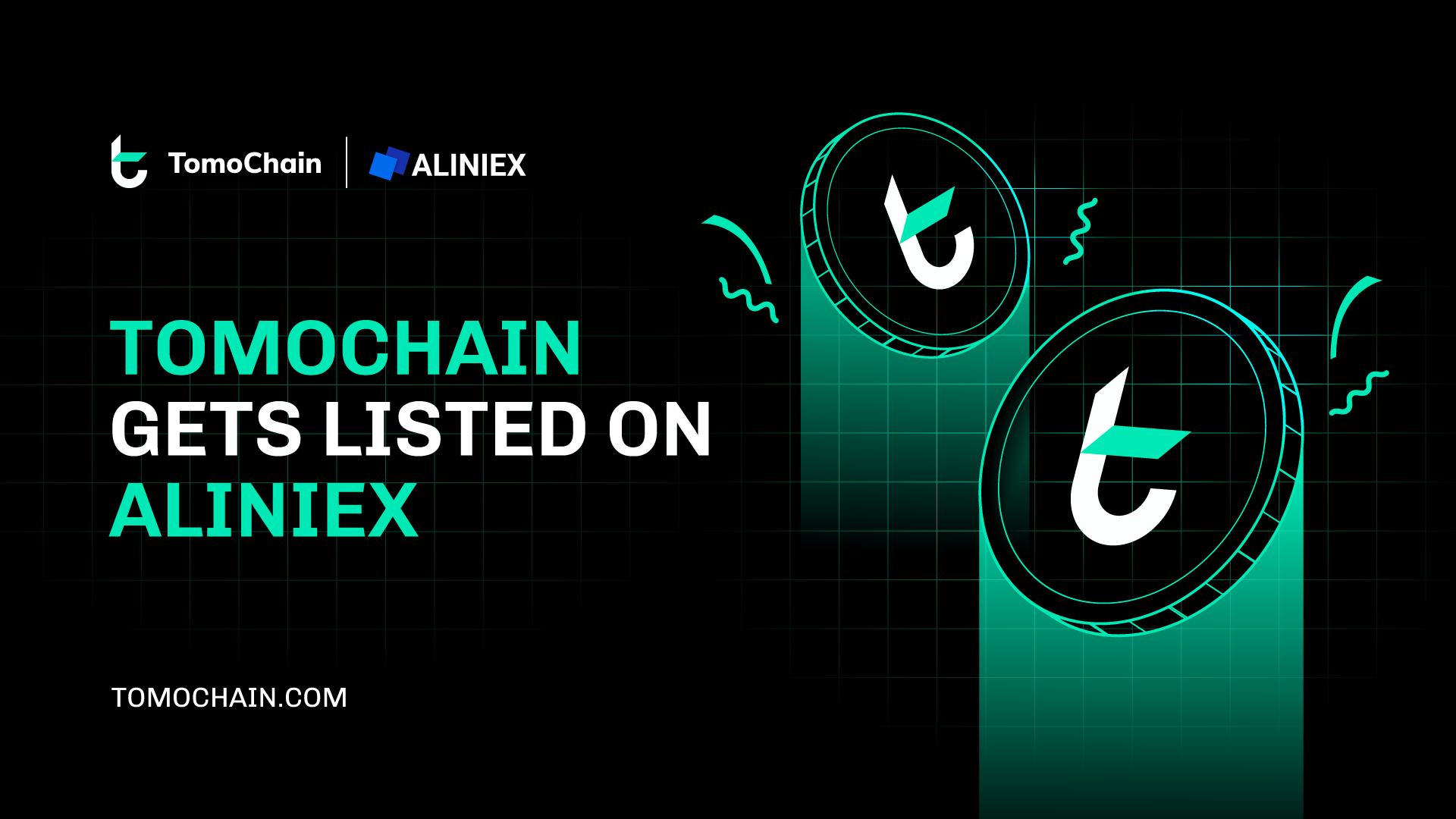 TOMO Is Now Available For Exchange On Aliniex