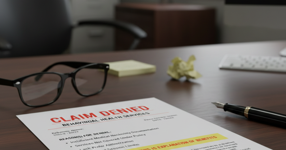 The Clinical Guide to Common Reasons For Behavioral Health Claim Denials