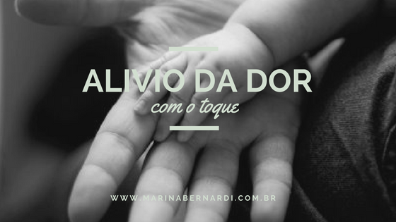 O alivio da dor através do toque, como fazer?