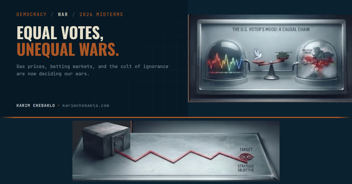 Equal Votes, Unequal Wars