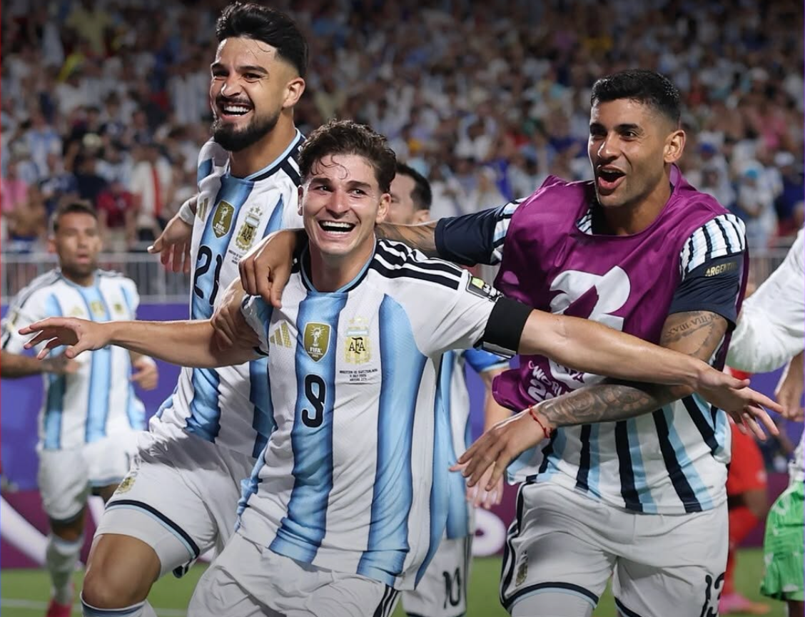 Argentina battle past Switzerland in extra time to reach World Cup semi-final against England