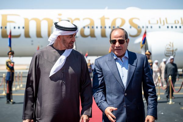 UAE President arrives in Egypt for talks with El-Sisi on regional security