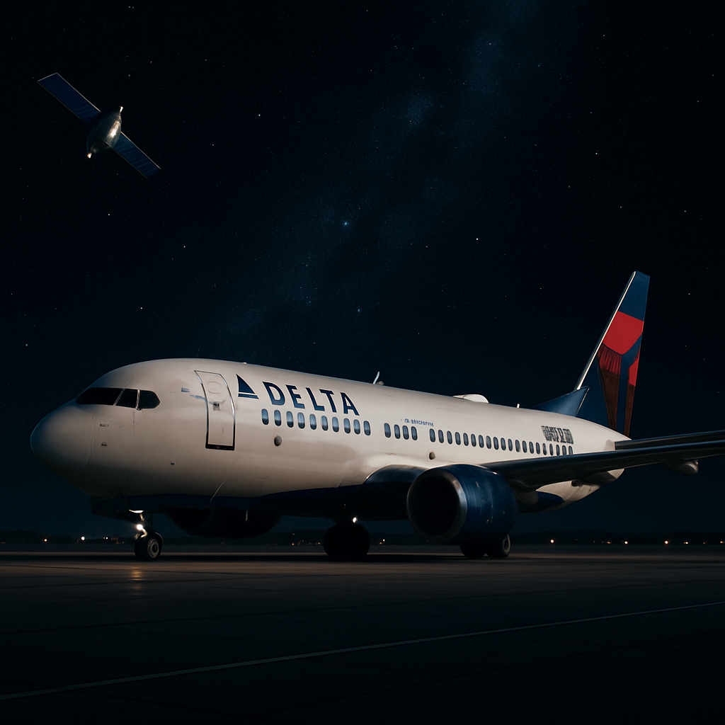 Delta Air Lines Walks Away From Starlink Deal Over Network Control Dispute