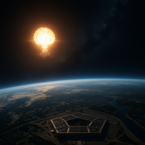Pentagon Wargame Simulates Nuclear Detonation in Orbit, Revealing Year-Long Casualty Zone