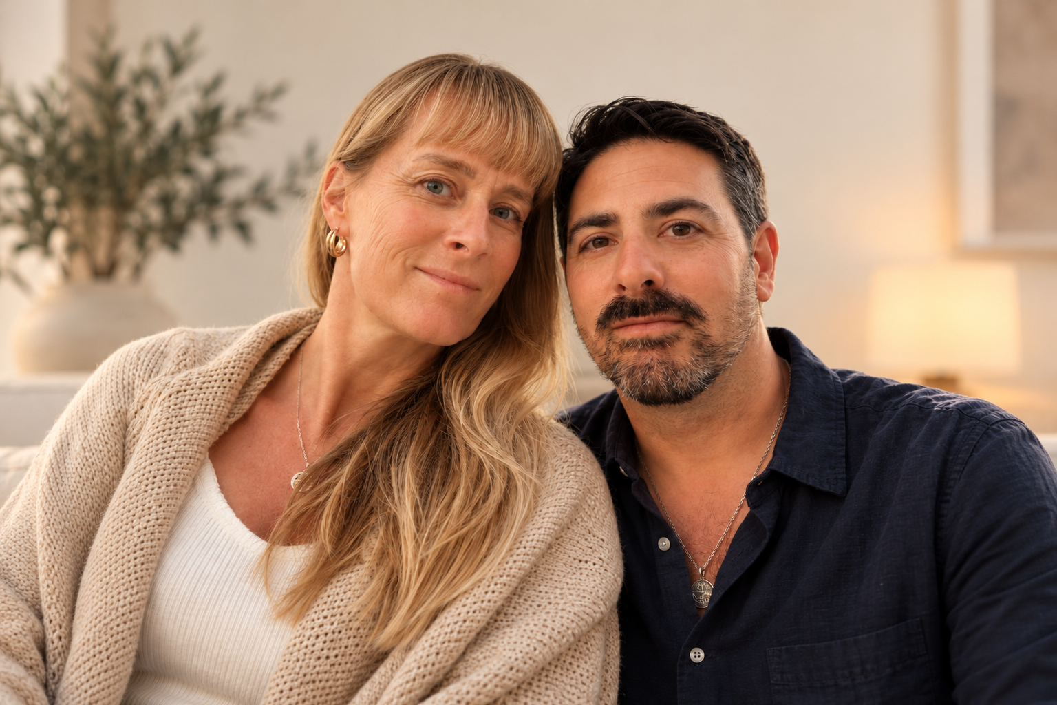 Leonie and Federico portrait