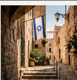 Illustrative Jerusalem street scene