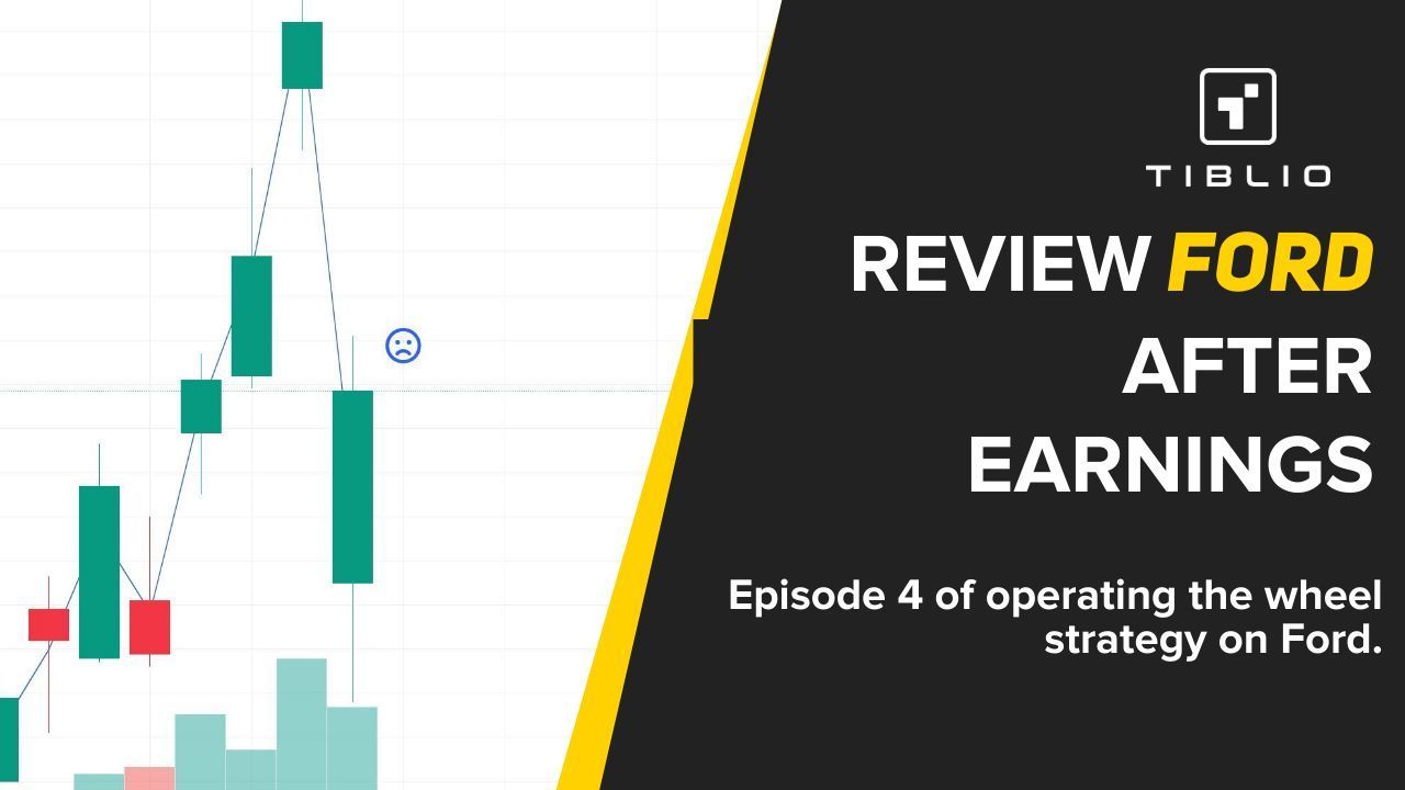 Ford Week 4 - Position Review - Selling Call Option for 2.7% Over 40 Days