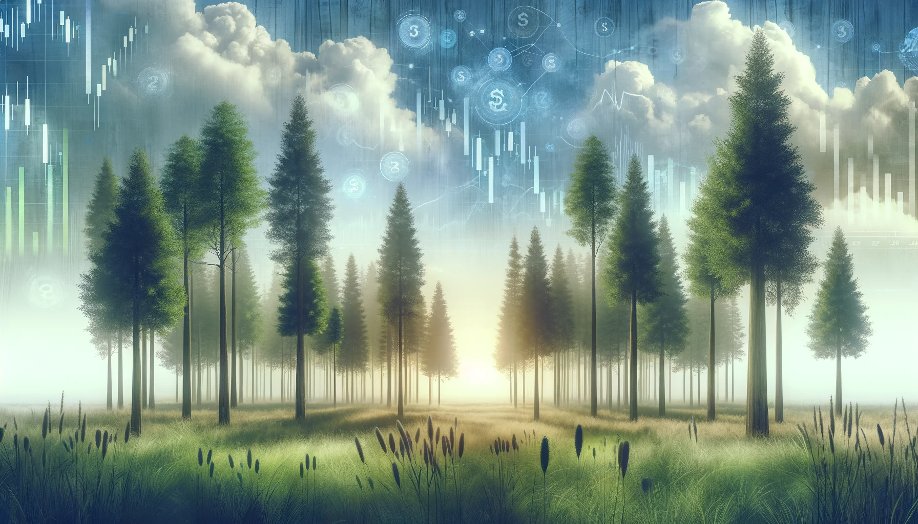 A peaceful meadow giving the feeling that you would feel if you sold options on stock you own.