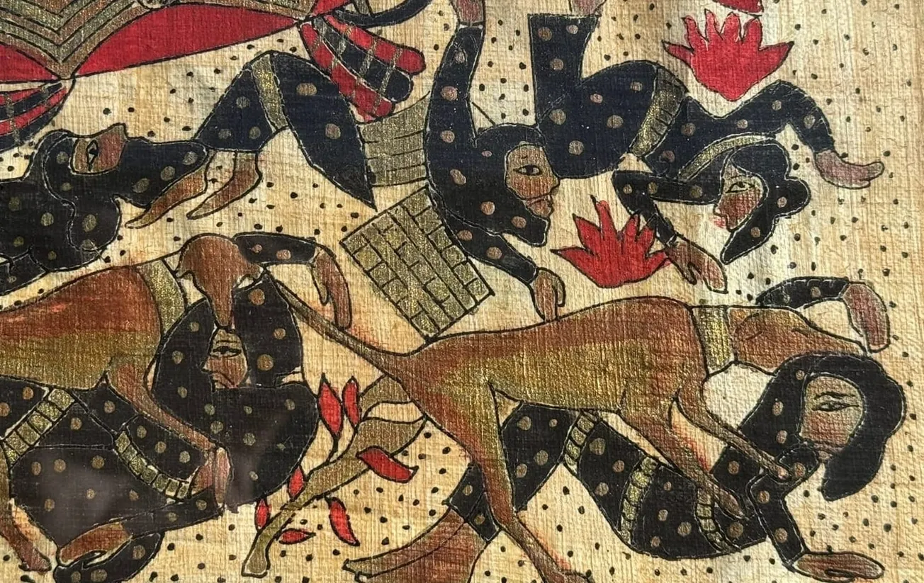 "Spoils of War" - Egyptians Against the Nubians