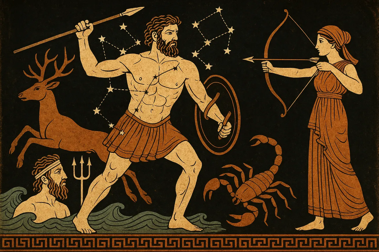 Orion, the hunter: Humanity's quest for understanding