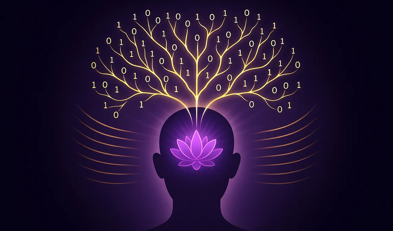 The universe computes by destroying its own purity