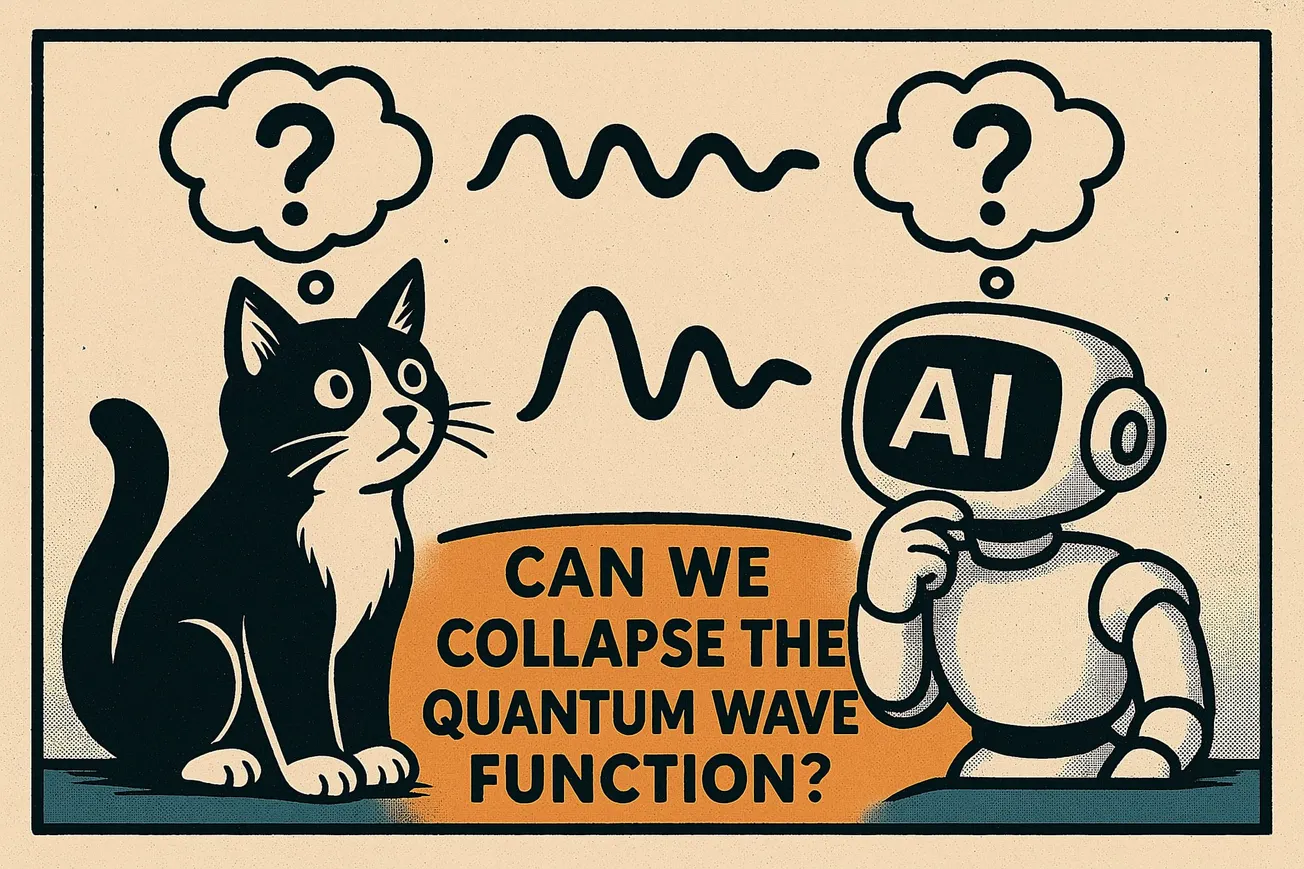 What counts as an observer that can collapse the wave function - a Cat? an LLM?