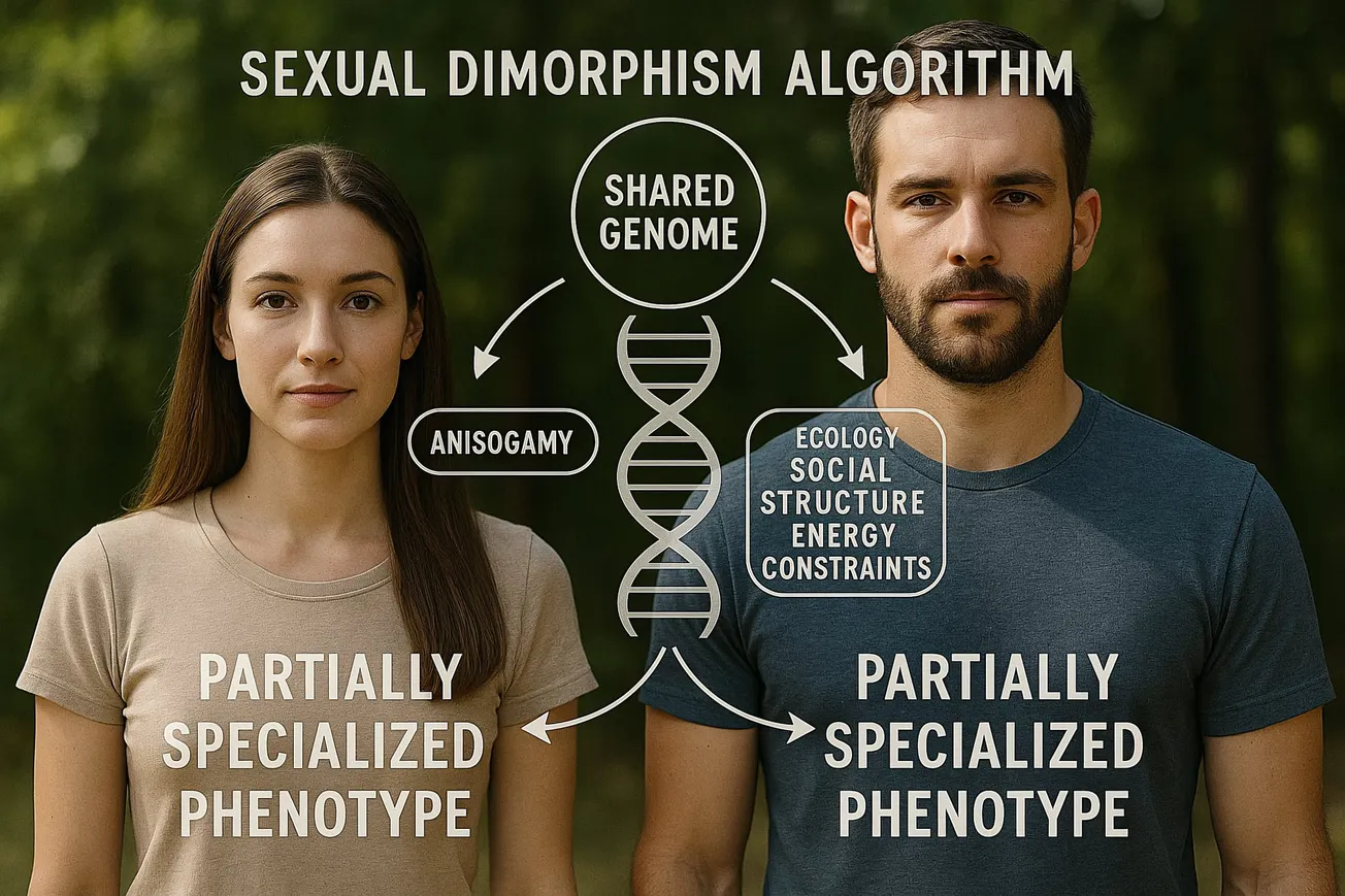 Sexual Dimorphism as "The" Evolutionary “Algorithm” in Humans - ChatGPT 5 Pro