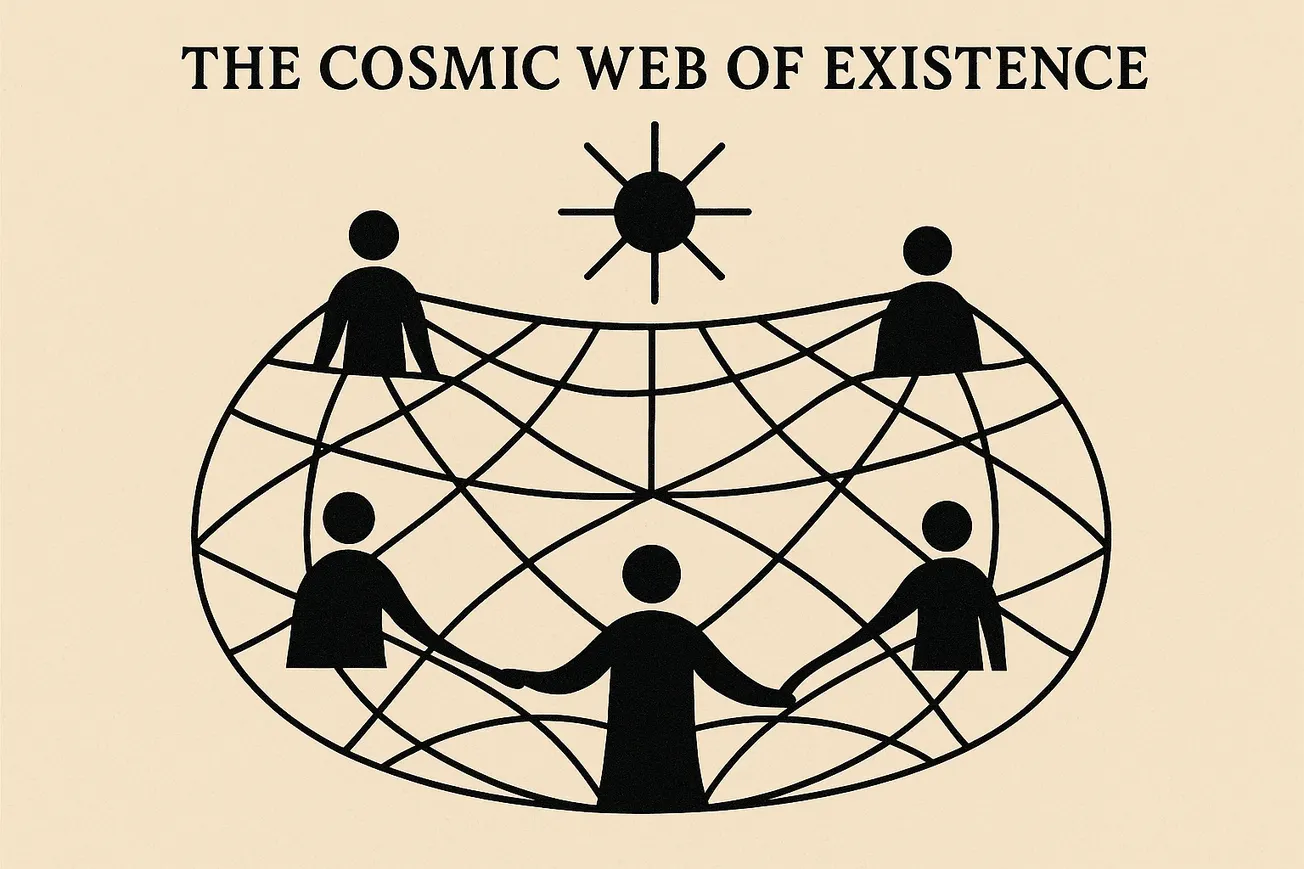 Nothingness? -OR- The Cosmic Web of Existence?