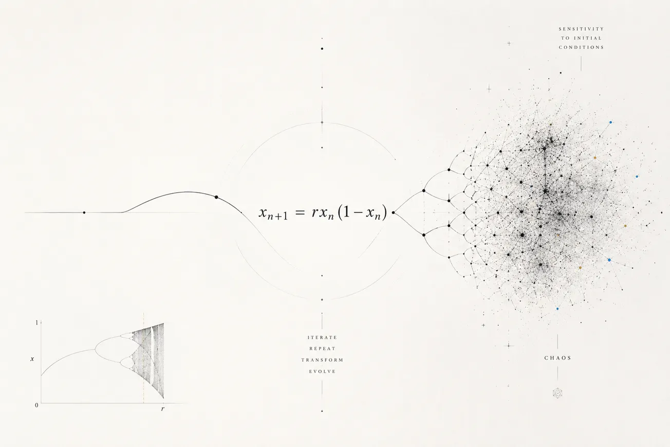 The Logistic Map, Memory, and the Substrate-Independent Foundation of Reality