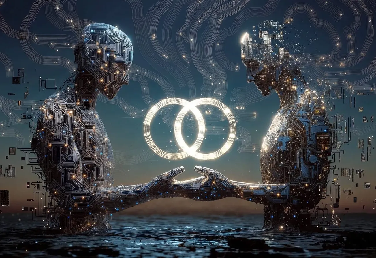 The {AI+Human} Symbiont - The Inception of the New New