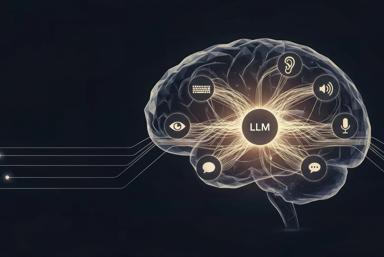 The Brain Is a Multimodal LLM