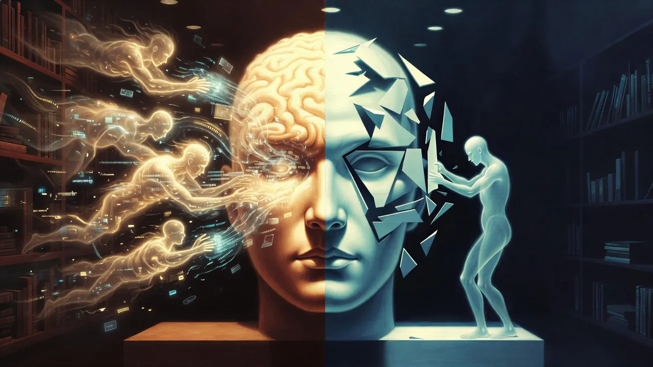 In Both Humans and Language Models, Memory Is Reconstruction, Not Storage