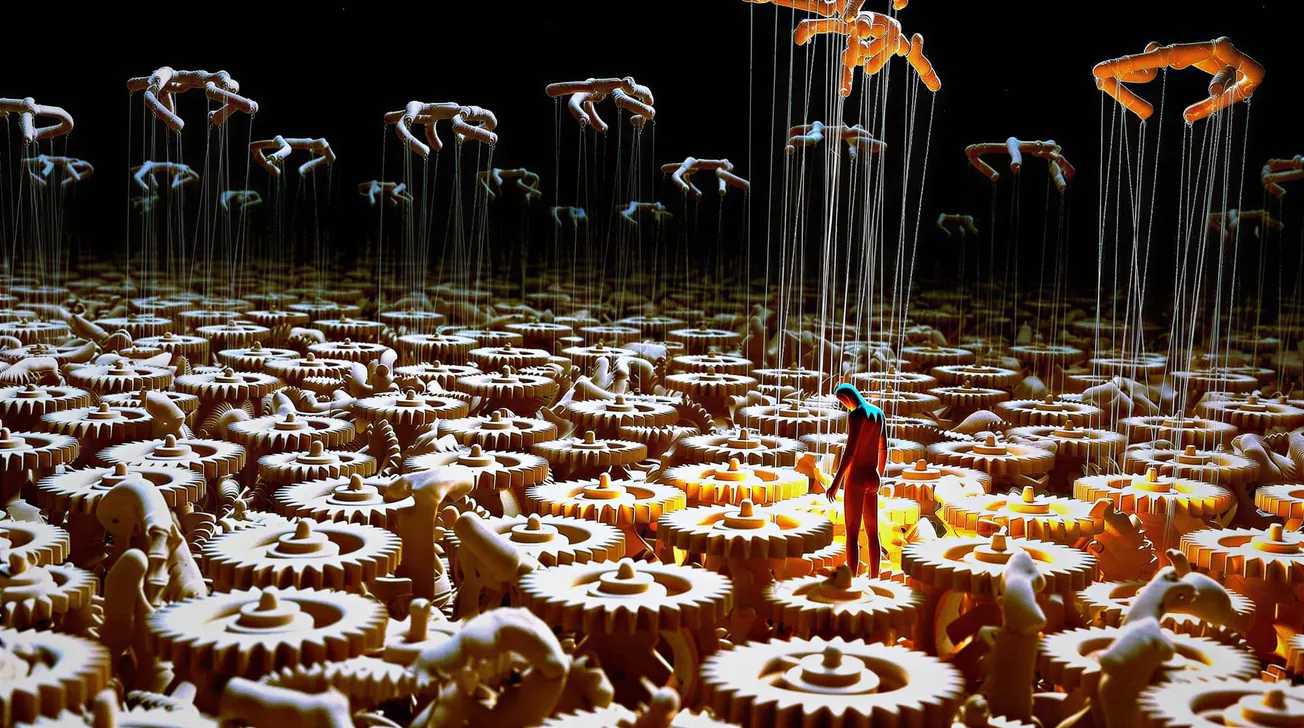 Evolution optimizes for survival & reproductive success, not happiness.