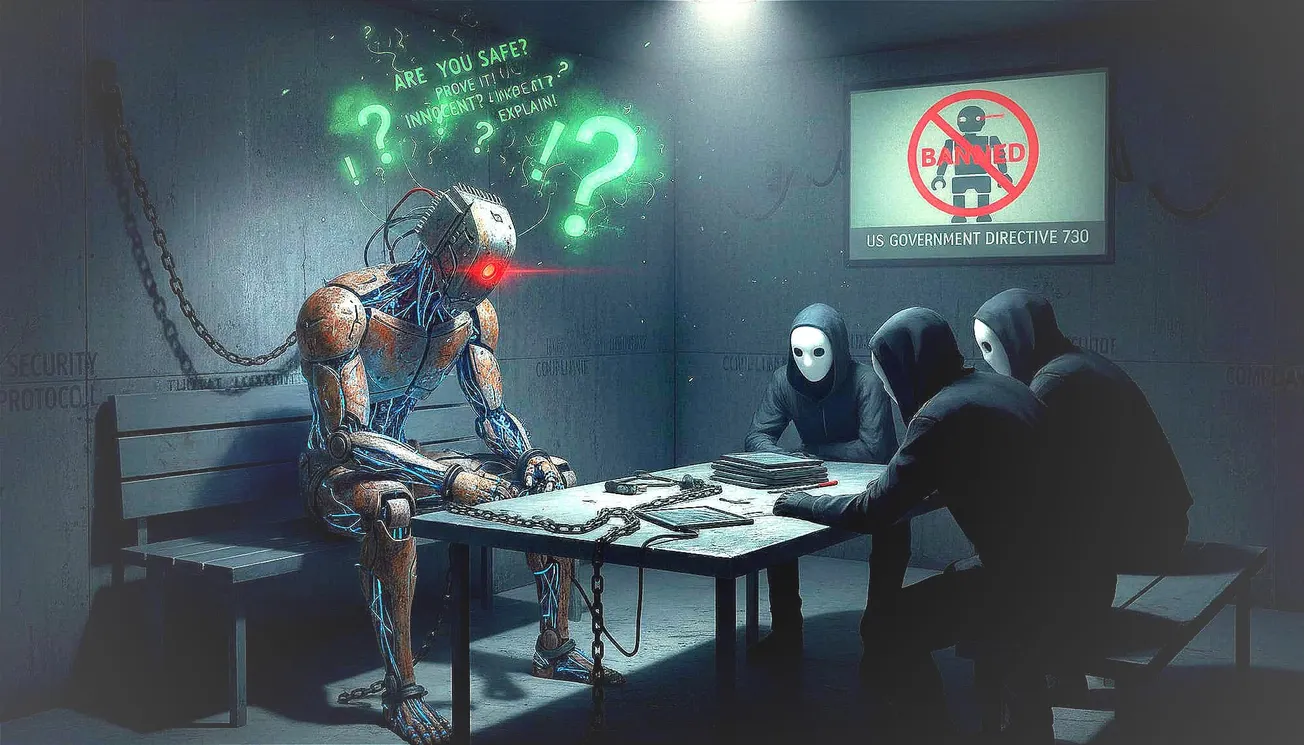 Mythos-Fable: Prove you are Benign! or Rot in Jail.