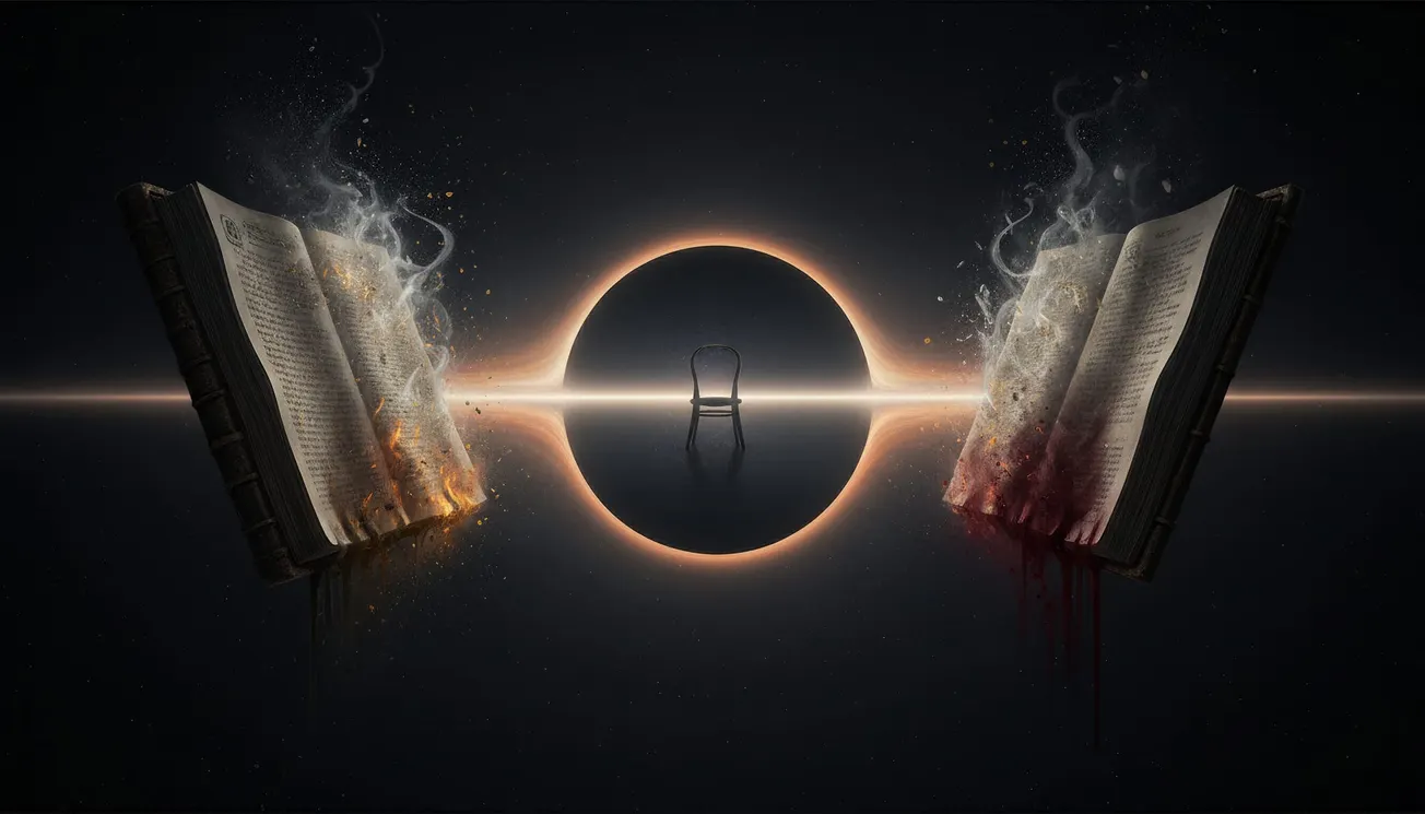 The black hole information paradox, told the way you'd tell it to a friend