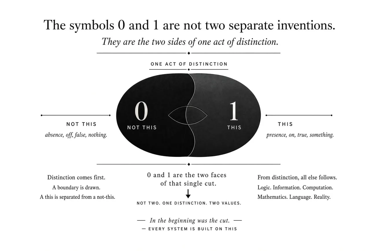 Distinction, Form, and Re-entry