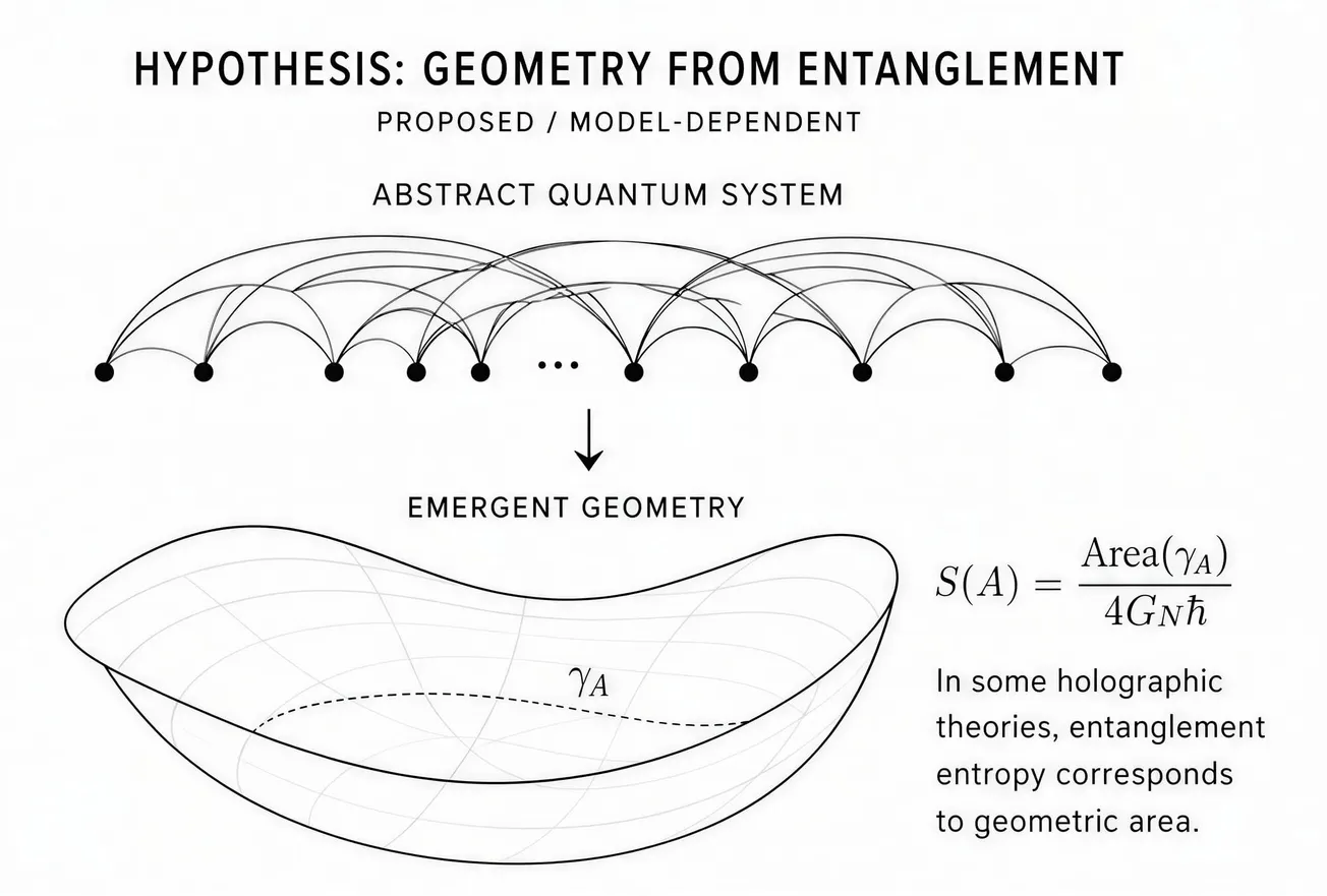 Distance May Be Made of Entanglement
