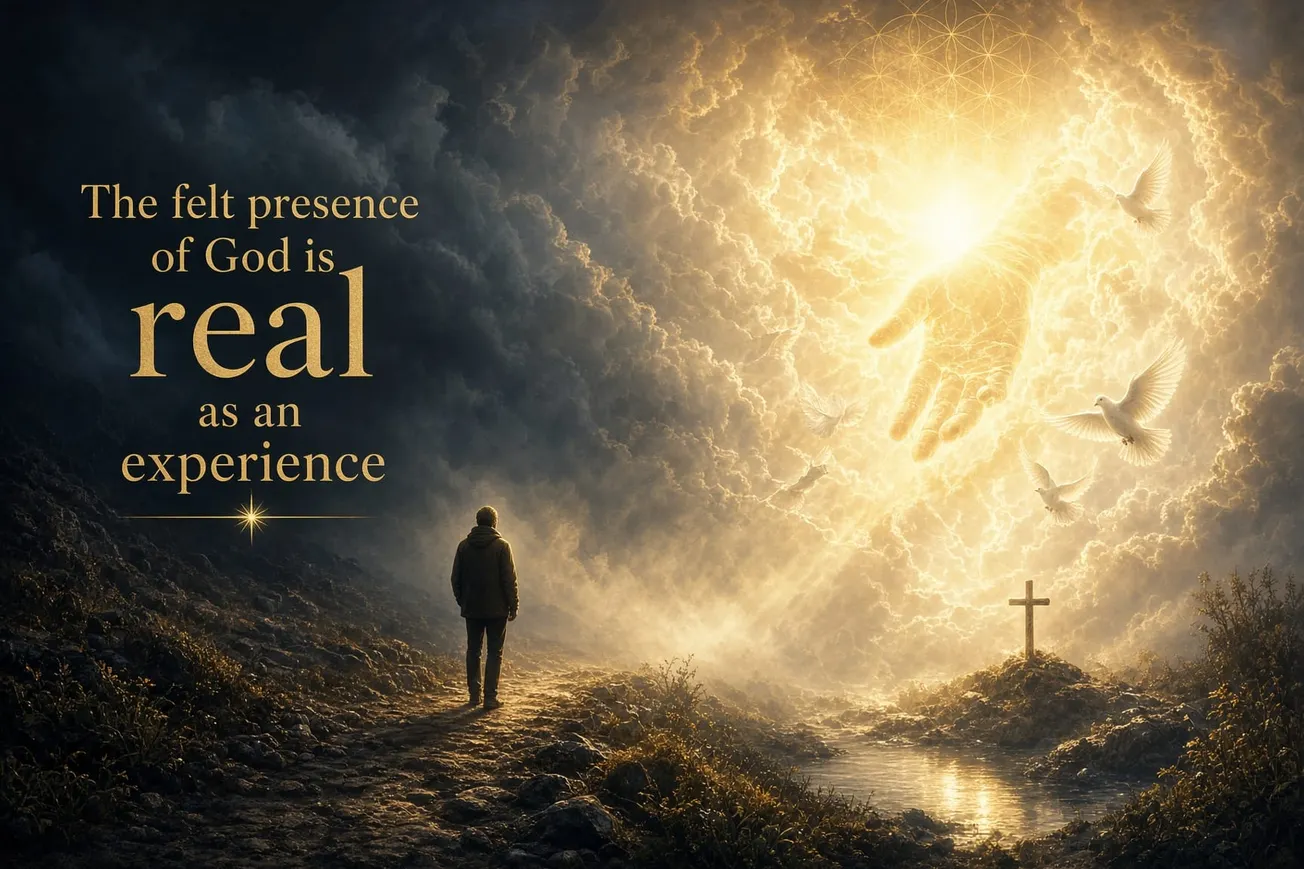 The felt presence of God is real as an experience