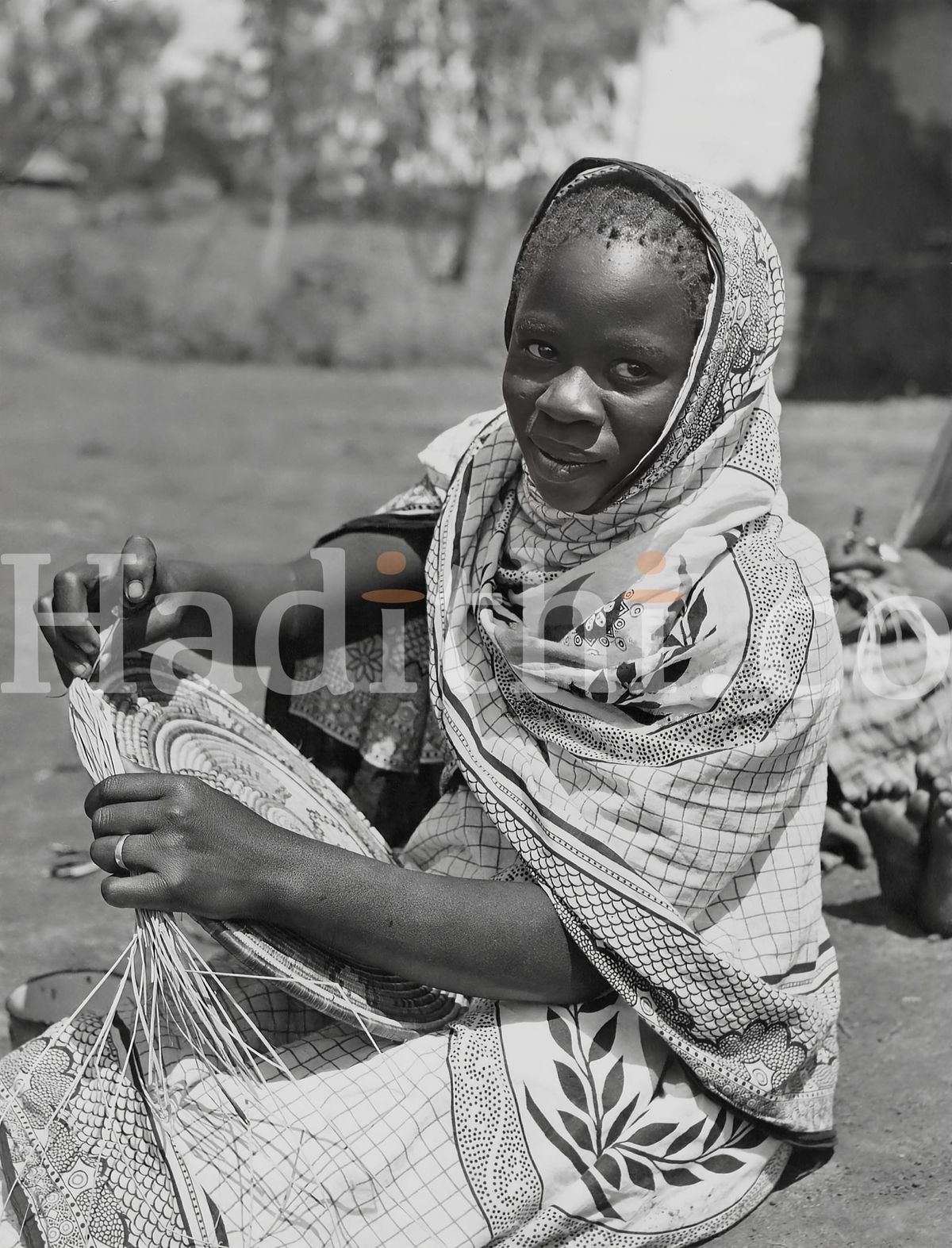 A young Nubian girl