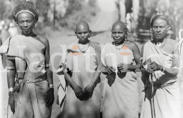 A kikuyu family.