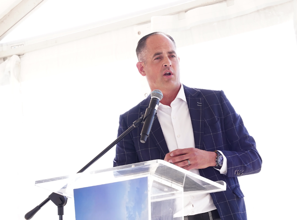 Mike McKell at Convergence Point Ground Breaking October 1 2026