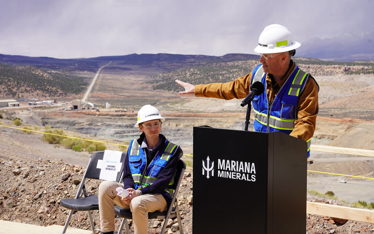 Mariana Minerals Restarts a Utah Copper Mine as the World's First Fully Autonomous Operation