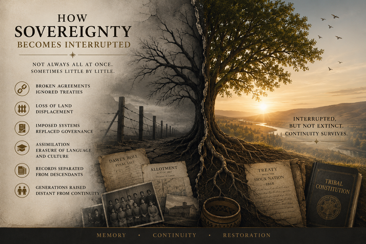 How Sovereignty Becomes Interrupted
