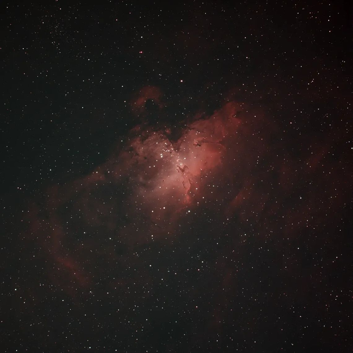 Eagle Nebula With Pillars of Creation