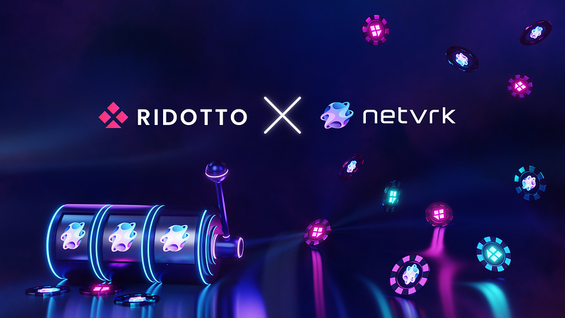 Netvrk Gamifies Token Utility with Ridotto’s Casino as a Service