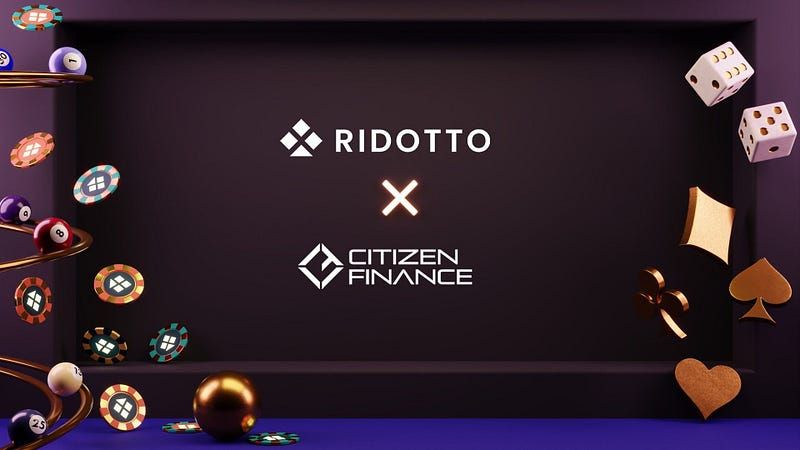 Citizen Finance Gamifies $CIFI with Ridotto’s Casino as a Service