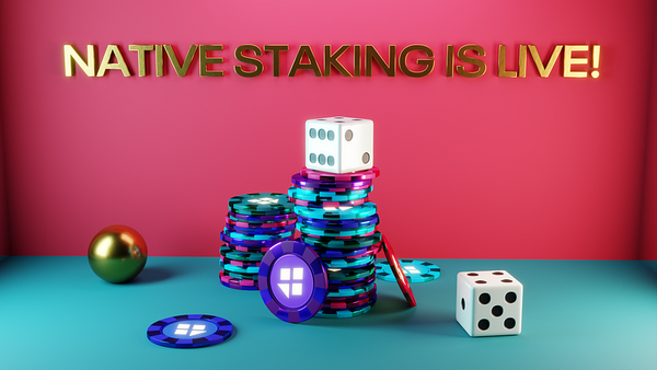 Native Staking, Bridge, and Governance — Now Live!!