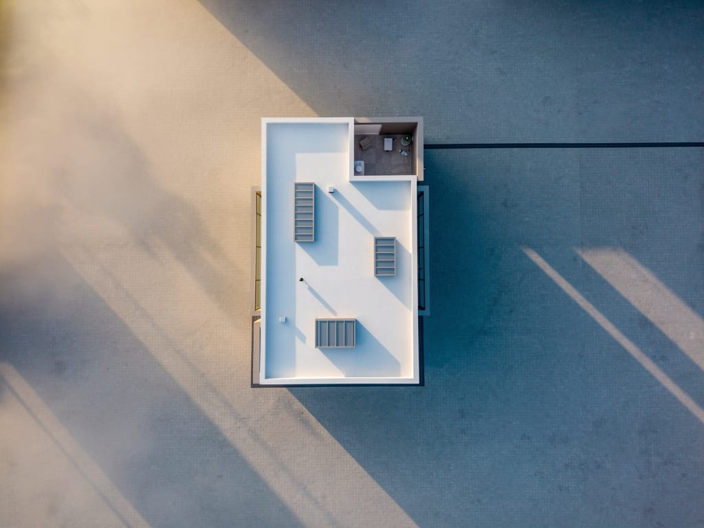 architectural abstract of structural alignment