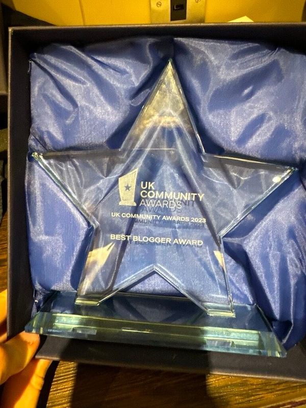 UK Community Awards Best Blogger