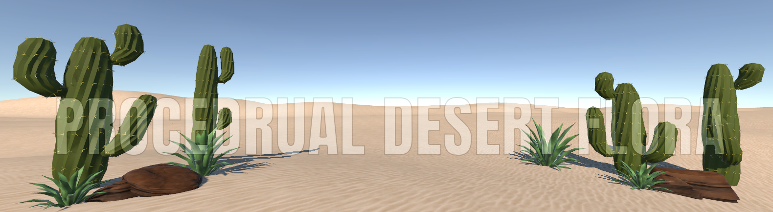 Houdini Desert Flora - Open Sourced HDAs