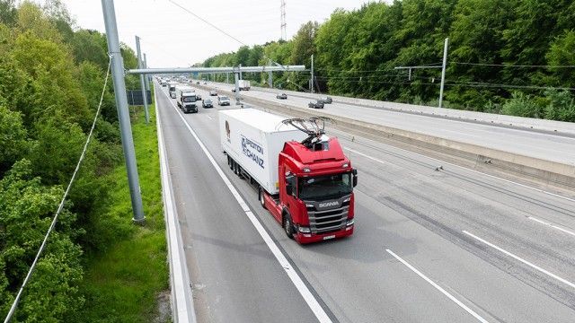 Electric roads a better option for UK freight?